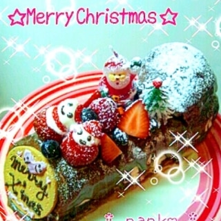 親子で楽しい☆★クッキーで作るクリスマスケーキ★☆